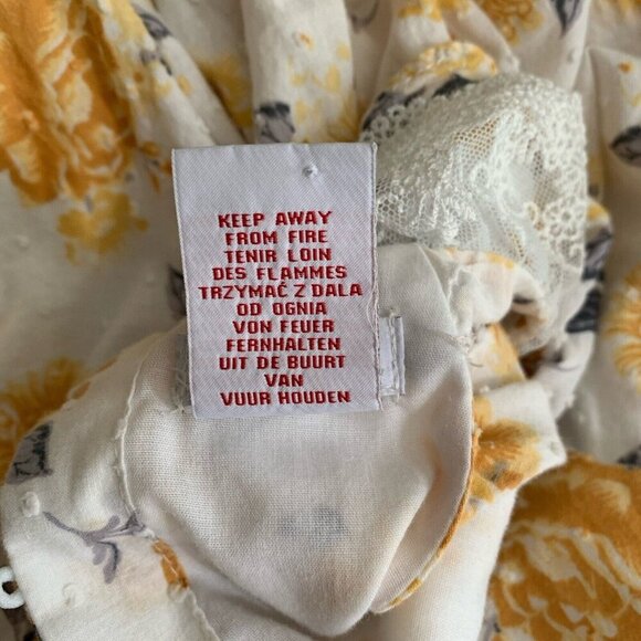 Tahari Yellow Floral Kids Dress - Picture 11 of 12